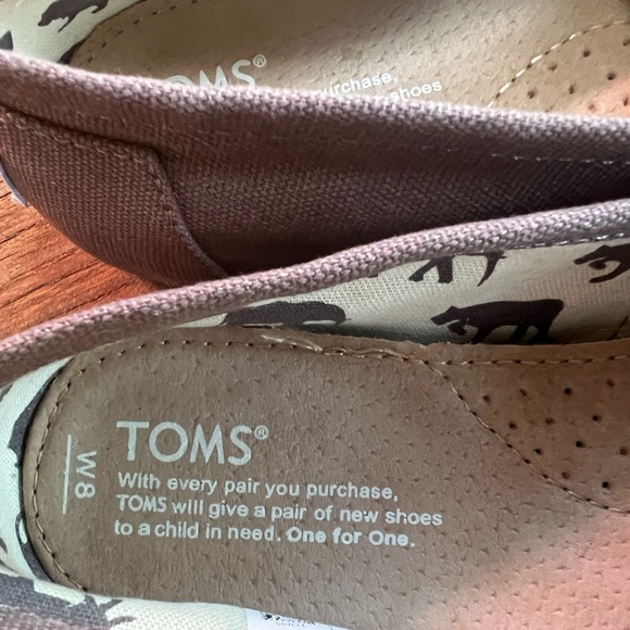 Toms Womens Classic Alpargata Heritage Ash Canvas001001B07-GREY Size 8 - Picture 3 of 5